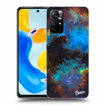 Picasee silikonski črni ovitek za Xiaomi Redmi Note 11S 5G - Space