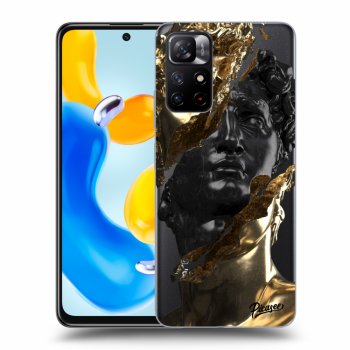 Ovitek za Xiaomi Redmi Note 11S 5G - Gold - Black