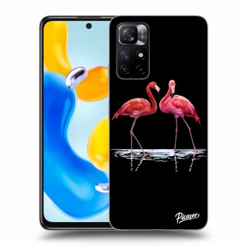 Picasee ULTIMATE CASE za Xiaomi Redmi Note 11S 5G - Flamingos couple