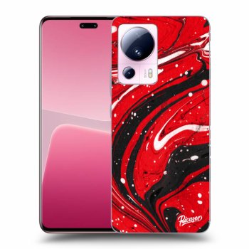 Ovitek za Xiaomi 13 Lite - Red black