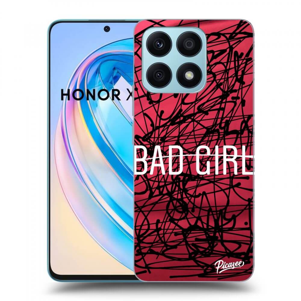 Picasee silikonski prozorni ovitek za Honor X8a - Bad girl