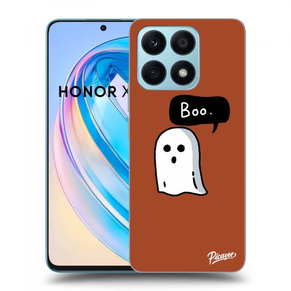 Picasee silikonski prozorni ovitek za Honor X8a - Boo