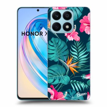 Ovitek za Honor X8a - Pink Monstera