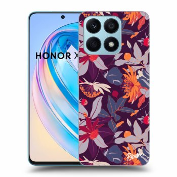 Ovitek za Honor X8a - Purple Leaf