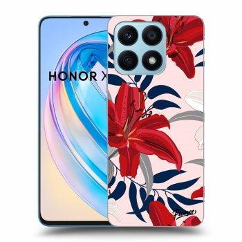 Ovitek za Honor X8a - Red Lily