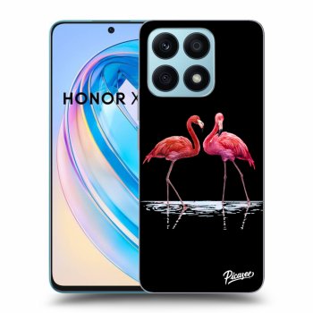 Ovitek za Honor X8a - Flamingos couple