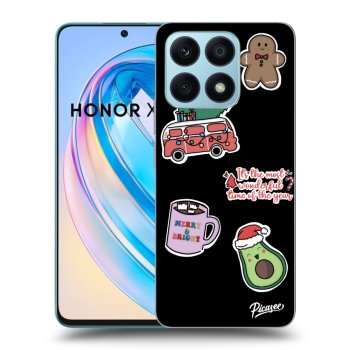 Ovitek za Honor X8a - Christmas Stickers