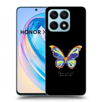 Ovitek za Honor X8a - Diamanty Black