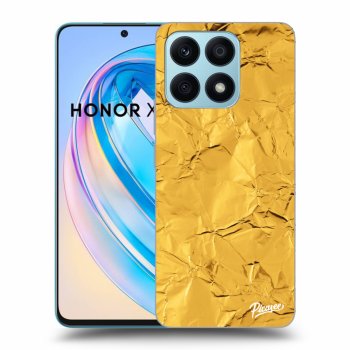 Picasee silikonski prozorni ovitek za Honor X8a - Gold