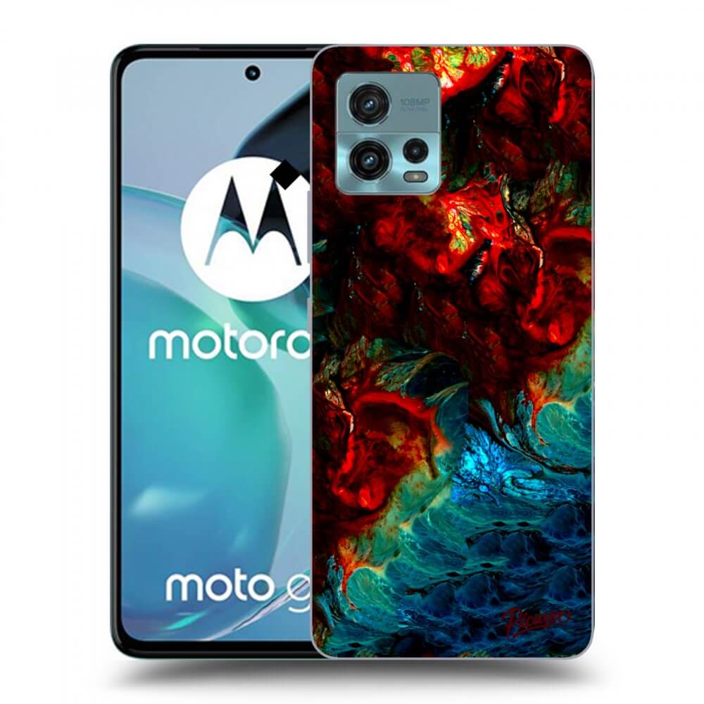 Picasee silikonski prozorni ovitek za Motorola Moto G72 - Universe