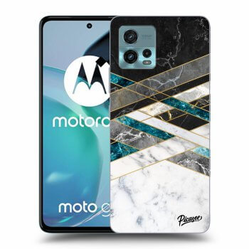 Ovitek za Motorola Moto G72 - Black & White geometry