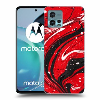 Ovitek za Motorola Moto G72 - Red black