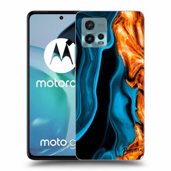 Ovitek za Motorola Moto G72 - Gold blue