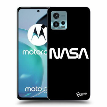 Picasee silikonski črni ovitek za Motorola Moto G72 - NASA Basic