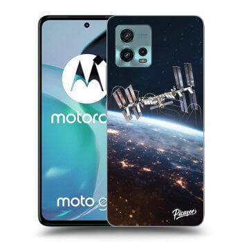 Picasee silikonski črni ovitek za Motorola Moto G72 - Station