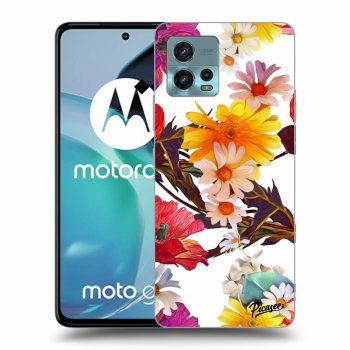 Picasee silikonski črni ovitek za Motorola Moto G72 - Meadow