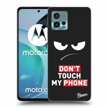 Picasee silikonski črni ovitek za Motorola Moto G72 - Angry Eyes - Transparent