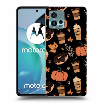 Picasee silikonski črni ovitek za Motorola Moto G72 - Fallovers