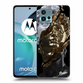 Picasee silikonski črni ovitek za Motorola Moto G72 - Trigger