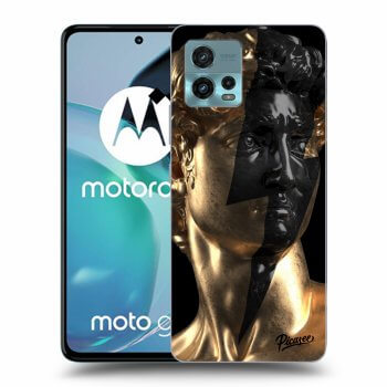 Picasee silikonski črni ovitek za Motorola Moto G72 - Wildfire - Gold