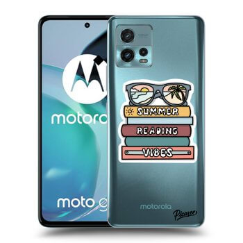 Picasee silikonski prozorni ovitek za Motorola Moto G72 - Summer reading vibes