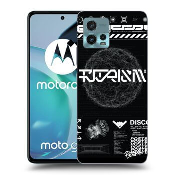 Picasee silikonski črni ovitek za Motorola Moto G72 - BLACK DISCO