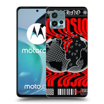 Picasee silikonski črni ovitek za Motorola Moto G72 - EXPLOSION