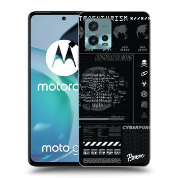 Picasee silikonski črni ovitek za Motorola Moto G72 - FUTURE