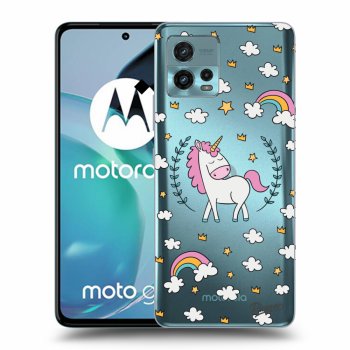 Ovitek za Motorola Moto G72 - Unicorn star heaven