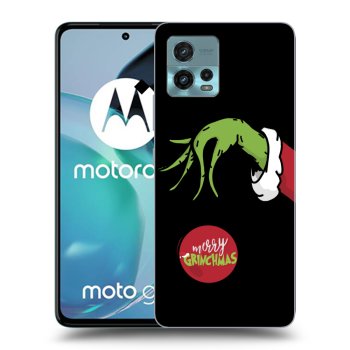 Picasee silikonski črni ovitek za Motorola Moto G72 - Grinch