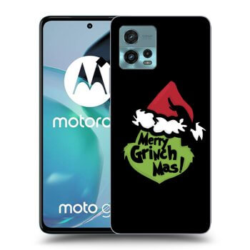 Picasee silikonski črni ovitek za Motorola Moto G72 - Grinch 2