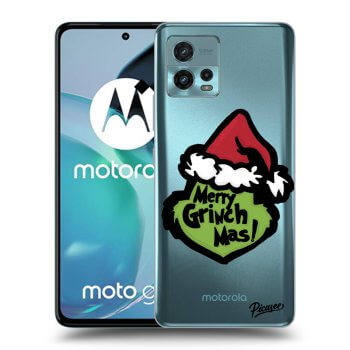 Picasee silikonski prozorni ovitek za Motorola Moto G72 - Grinch 2