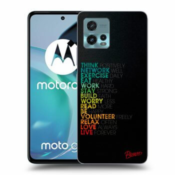 Picasee silikonski prozorni ovitek za Motorola Moto G72 - Motto life