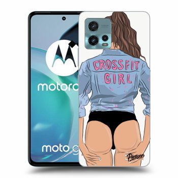 Picasee silikonski črni ovitek za Motorola Moto G72 - Crossfit girl - nickynellow