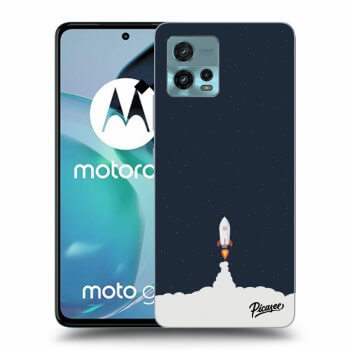 Picasee silikonski črni ovitek za Motorola Moto G72 - Astronaut 2