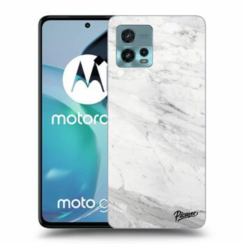 Ovitek za Motorola Moto G72 - White marble