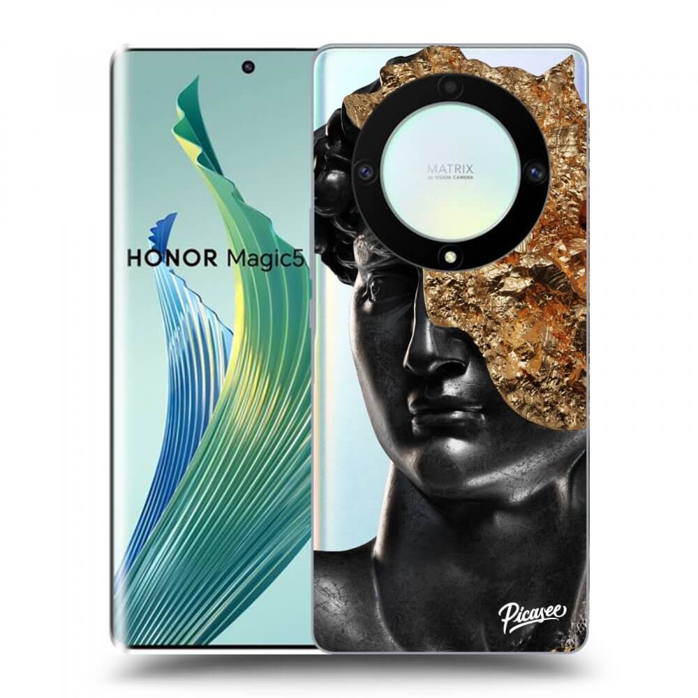 Picasee silikonski prozorni ovitek za Honor Magic5 Lite 5G - Holigger