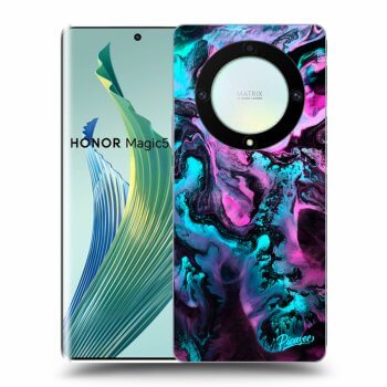 Picasee silikonski prozorni ovitek za Honor Magic5 Lite 5G - Lean