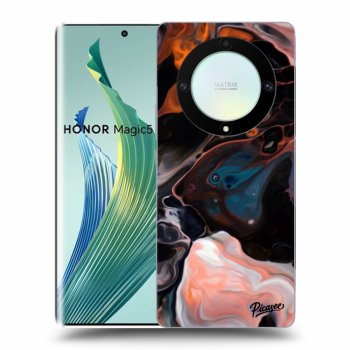 Picasee silikonski prozorni ovitek za Honor Magic5 Lite 5G - Cream