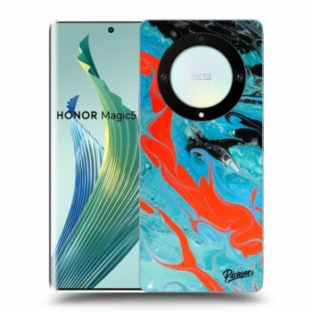 Picasee ULTIMATE CASE za Honor Magic5 Lite 5G - Blue Magma