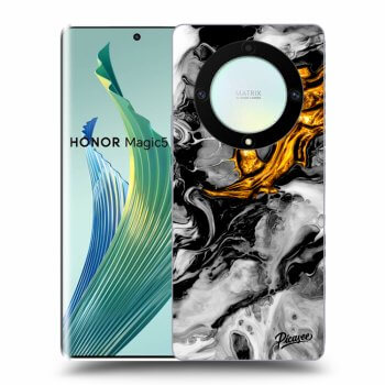 Ovitek za Honor Magic5 Lite 5G - Black Gold 2