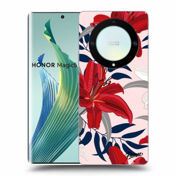 Ovitek za Honor Magic5 Lite 5G - Red Lily