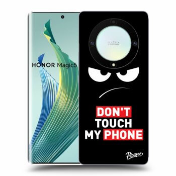 Ovitek za Honor Magic5 Lite 5G - Angry Eyes - Transparent