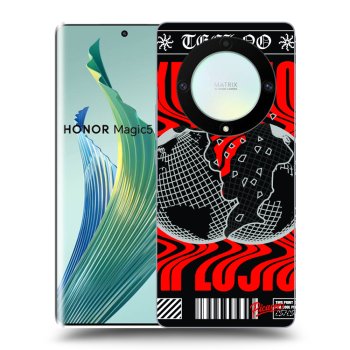 Picasee silikonski prozorni ovitek za Honor Magic5 Lite 5G - EXPLOSION