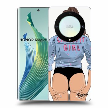 Ovitek za Honor Magic5 Lite 5G - Crossfit girl - nickynellow
