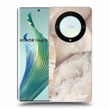 Picasee ULTIMATE CASE za Honor Magic5 Lite 5G - Cream marble