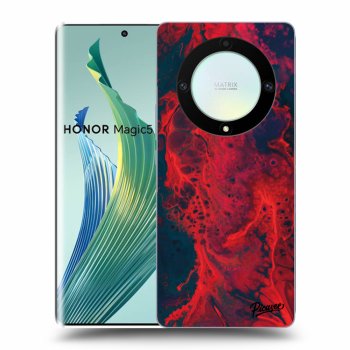 Ovitek za Honor Magic5 Lite 5G - Organic red