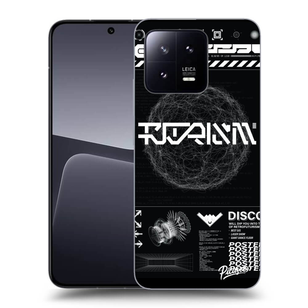 Picasee silikonski črni ovitek za Xiaomi 13 - BLACK DISCO