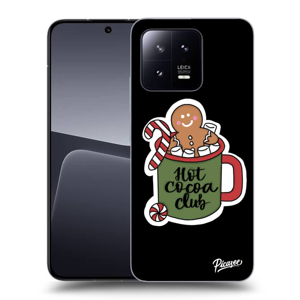 Picasee silikonski črni ovitek za Xiaomi 13 - Hot Cocoa Club