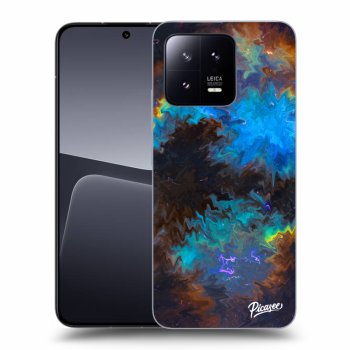 Picasee silikonski črni ovitek za Xiaomi 13 - Space